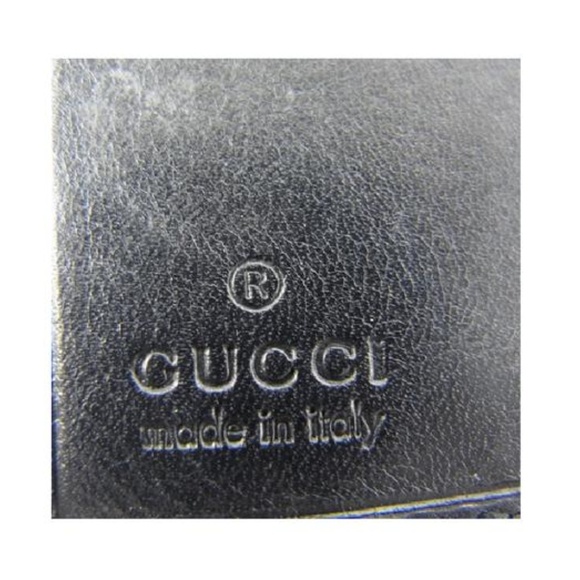 Gucci Black Canvas and Leather Bi-fold 'Jackie O' - Picture 4 of 7